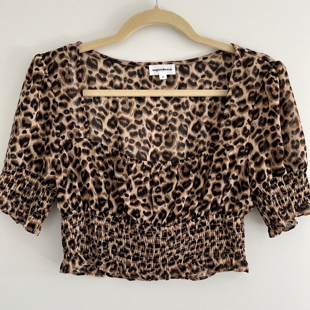 Superdown Crop Top